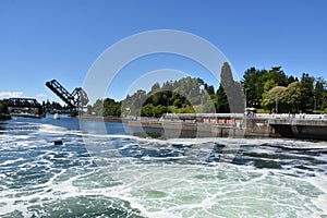 Hiram M. Chittenden Locks Ballard Locks in Seattle, Washington