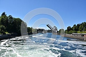 Hiram M. Chittenden Locks Ballard Locks in Seattle, Washington