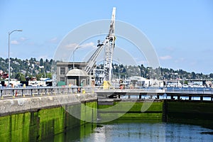 Hiram M. Chittenden Locks Ballard Locks in Seattle, Washington