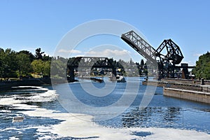 Hiram M. Chittenden Locks Ballard Locks in Seattle, Washington photo