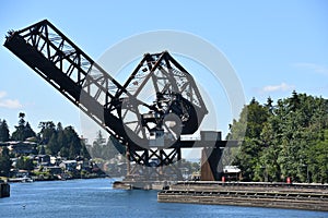 Hiram M. Chittenden Locks Ballard Locks in Seattle, Washington photo