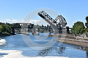 Hiram M. Chittenden Locks Ballard Locks in Seattle, Washington photo
