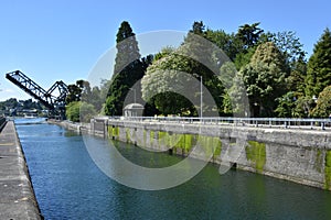 Hiram M. Chittenden Locks Ballard Locks in Seattle, Washington photo