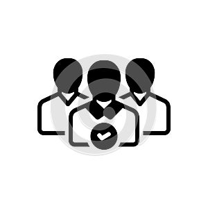 Black solid icon for Hire, rent and fare