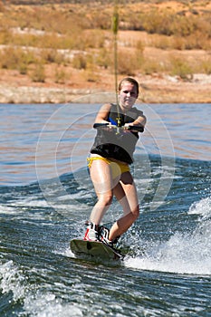 Hirl Wakeboarder at Lake Powell