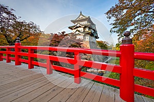 Hirosaki Castle in Hirosaki, Japan photo