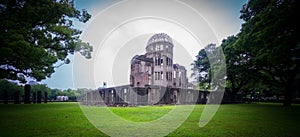 Hiroshima Bomb Dome in Japan.