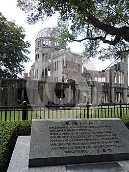 Hiroshima bomba dome japan sunset