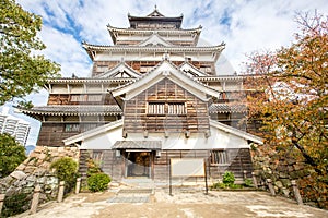 Hiroshima castle in Hiroshima Prefecture, Chugoku region