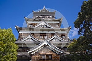 Hiroshima Castle. Japan