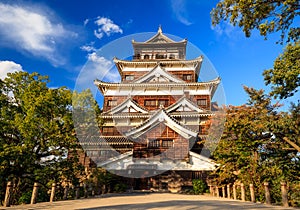 Hiroshima castle, Japan