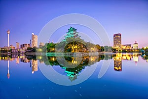 Hiroshima Castle in Japan