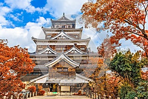 Hiroshima Castle in Japan