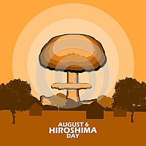 Hiroshima Day on August 6 in Japan