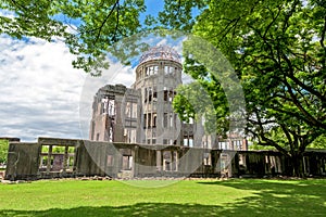 Hiroshima Japan Peace Dome and park