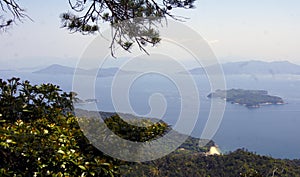 Hirosima Bay, Mount Misei, Miyajima Island, Japan