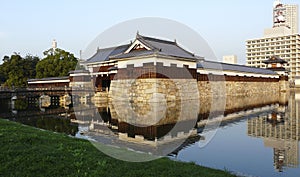 Hirosima Castle and Donjon, Hirosima, Honshu Island, Japan