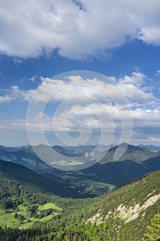 Hirschberg plateau mountain landscape