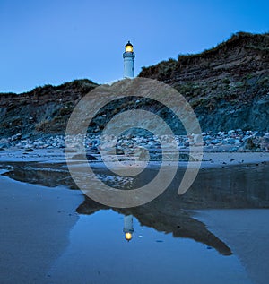 Hirtshals Lighthouse in denmark