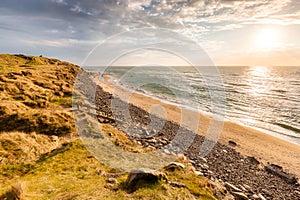 Hirtshals Lighthouse in denmark