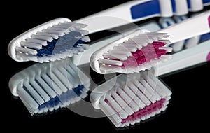 His & Hers Toothbrushes