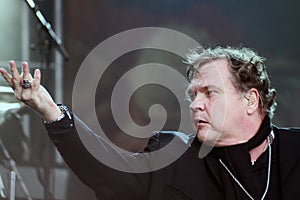 The Late Meat Loaf performing on his 2013 tour in the UK