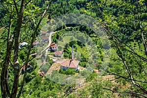 Hisardzik is an old mosque in Serbia photo