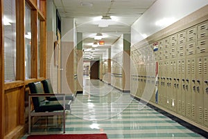 Hish School Hallway photo