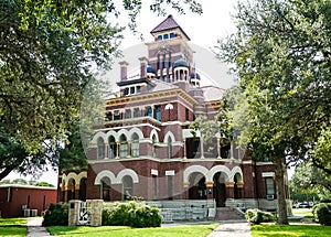 Hisitoric Gonzales County Courthouse in Gonzales Texas photo