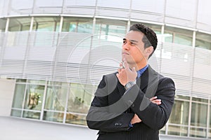 Hispanic Business Man