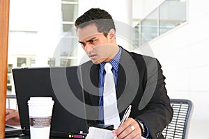 Hispanic Business Man