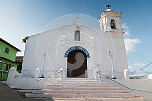 Hispanic catholic church in Isla Taboga Panama City