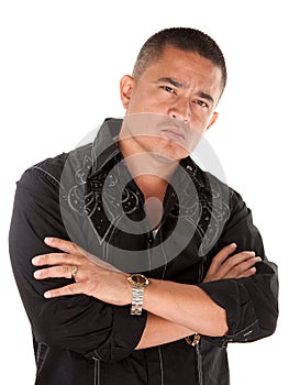 Hispanic Man with Attitude