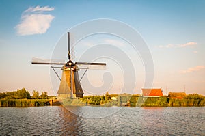 Historians Dutch windmills photo