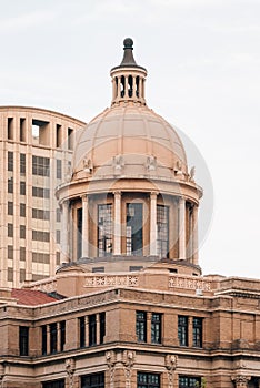 The Historic 1910 Harris County Courthouse, in downtown Houston, Texas