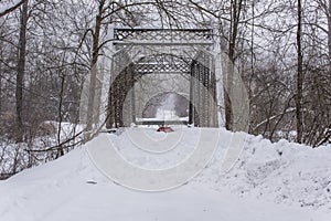 Historic Abandoned Truss Bridge - New York