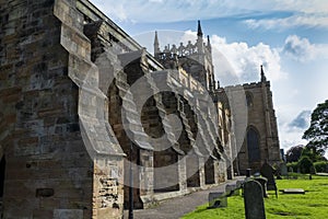 The historic Abbey Church Dunfermline