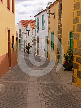 Historic Aguimes Town Gran Canaria Spain