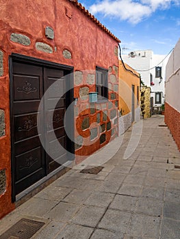 Historic Aguimes Town Gran Canaria Spain