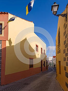 Historic Aguimes Town Gran Canaria Spain photo