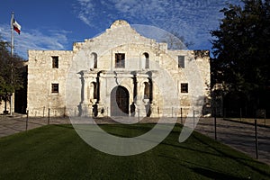 The historic Alamo mission in San Antonio Texas