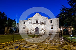 The Historic Alamo, San Antonio, Texas.