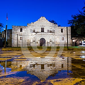 The Historic Alamo, San Antonio, Texas.