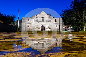 The Historic Alamo, San Antonio, Texas.