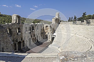 Historic amphitheatre around the Acropolis, Athens