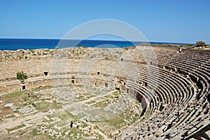 Historic Ancient Roman Hippodrome, Leptis Magna, Libya