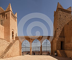 The historic Arab Kasbah also known as Kasbah or Borj Ras el Ain in Beni Mellal (Morocco photo