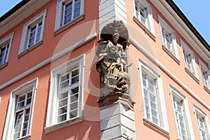 Historic architecture in Heidelberg, Germany