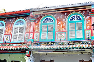 Historic architecture at the Jonker street
