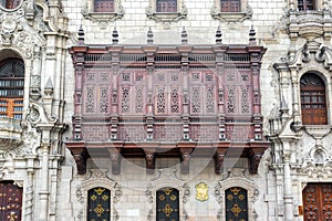 Historic Architecture in Lima, Peru